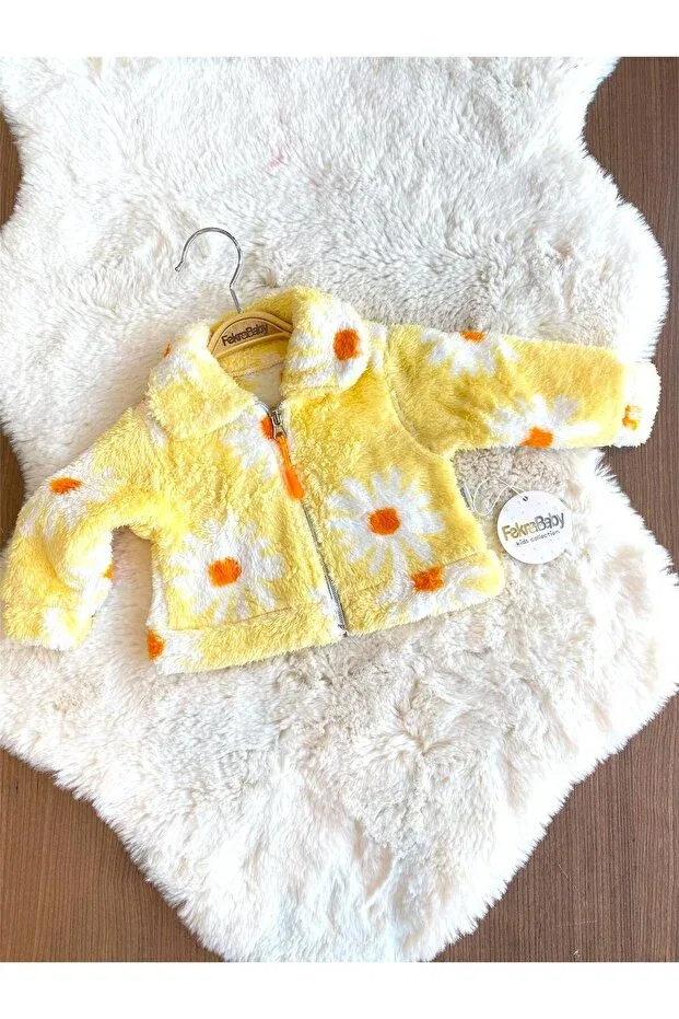Детское пальто для девочек с принтом Fekra Baby, Multicolor