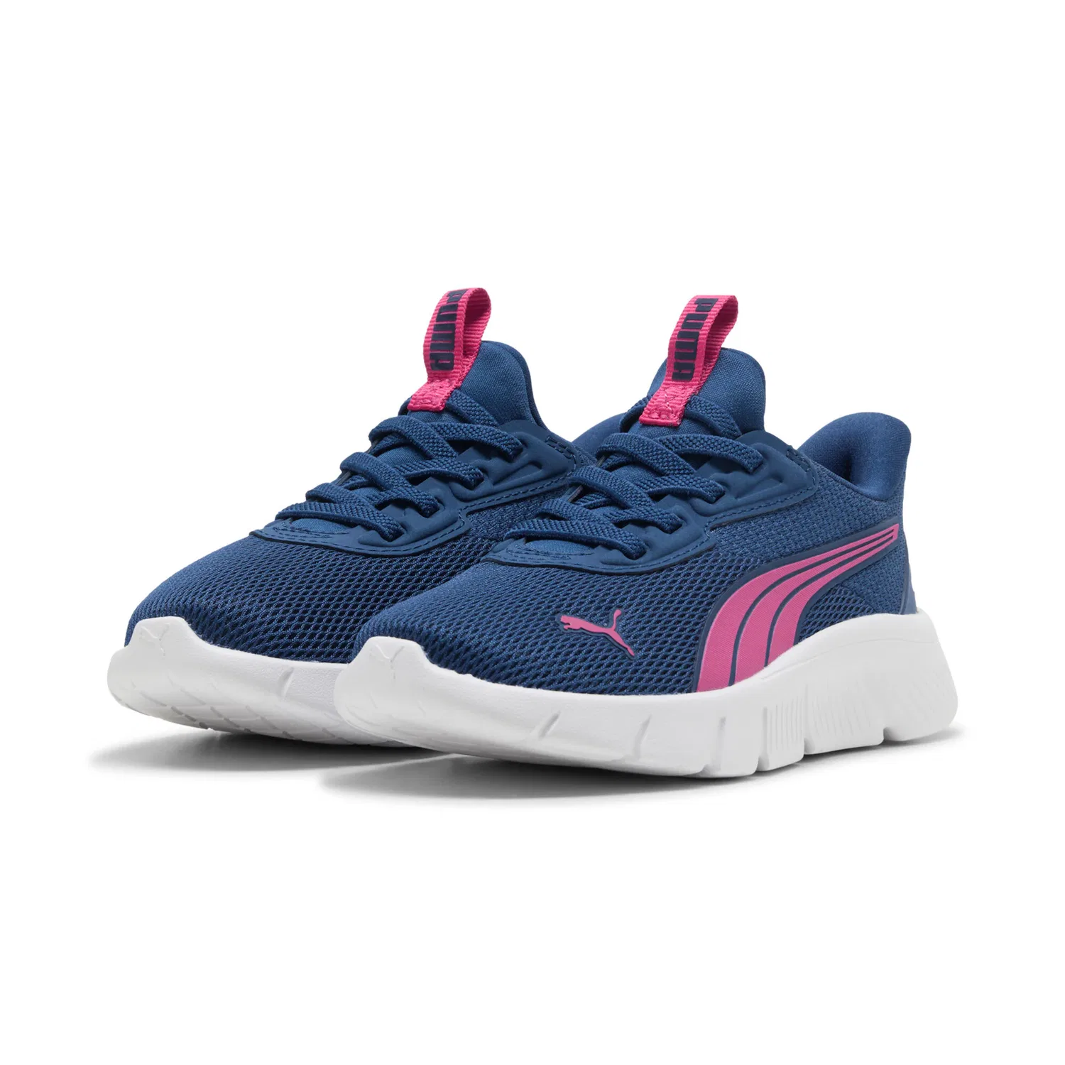 Детские спортивные кроссовки-слипоны с технологией SLIPTECH PUMA, Persian Blue/Pink Opal/White
