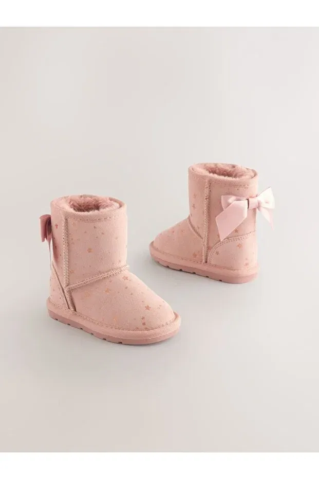 Детские ботинки-челси водонепроницаемые с принтом Next Baby, Pink