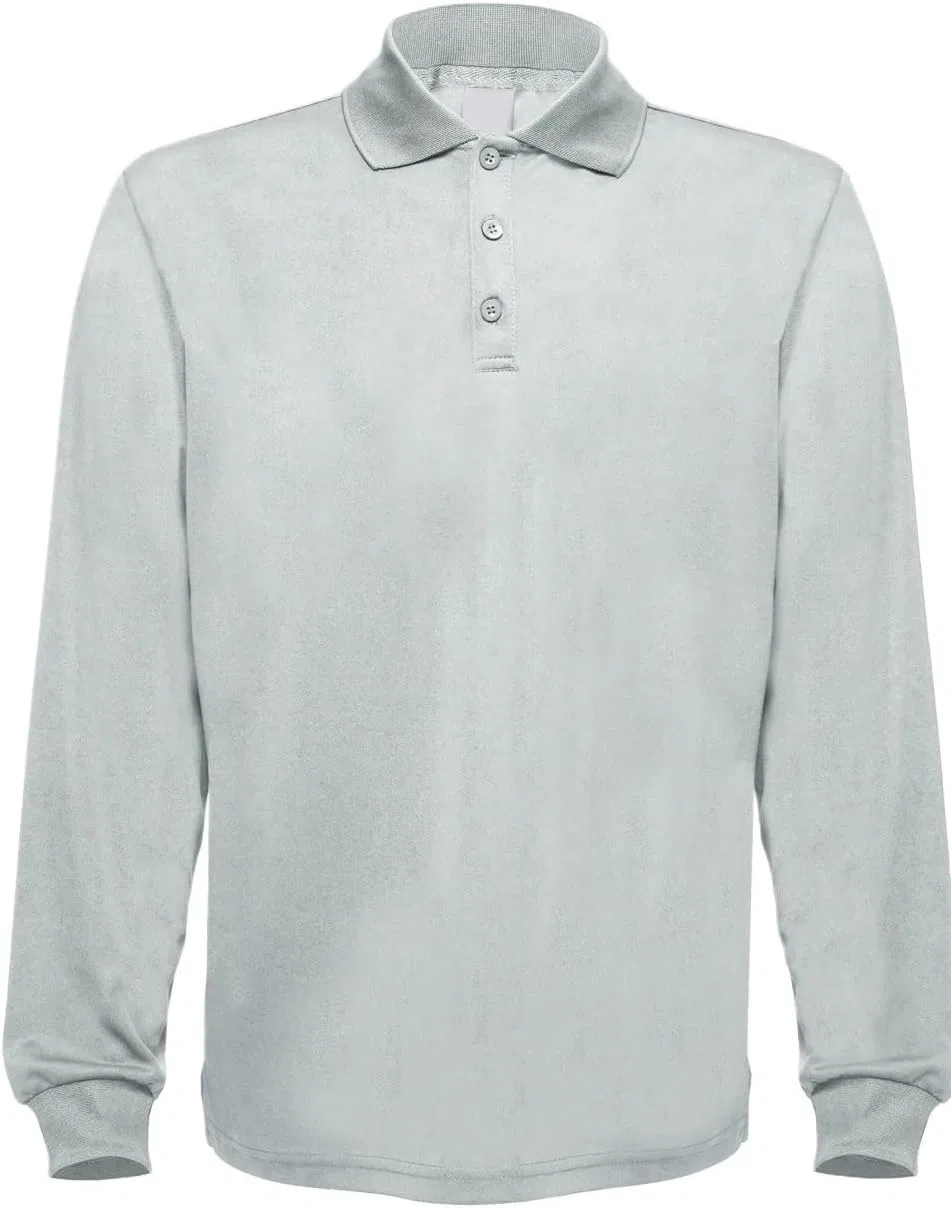 Мужская свободная футболка с длинным рукавом, Light Grey