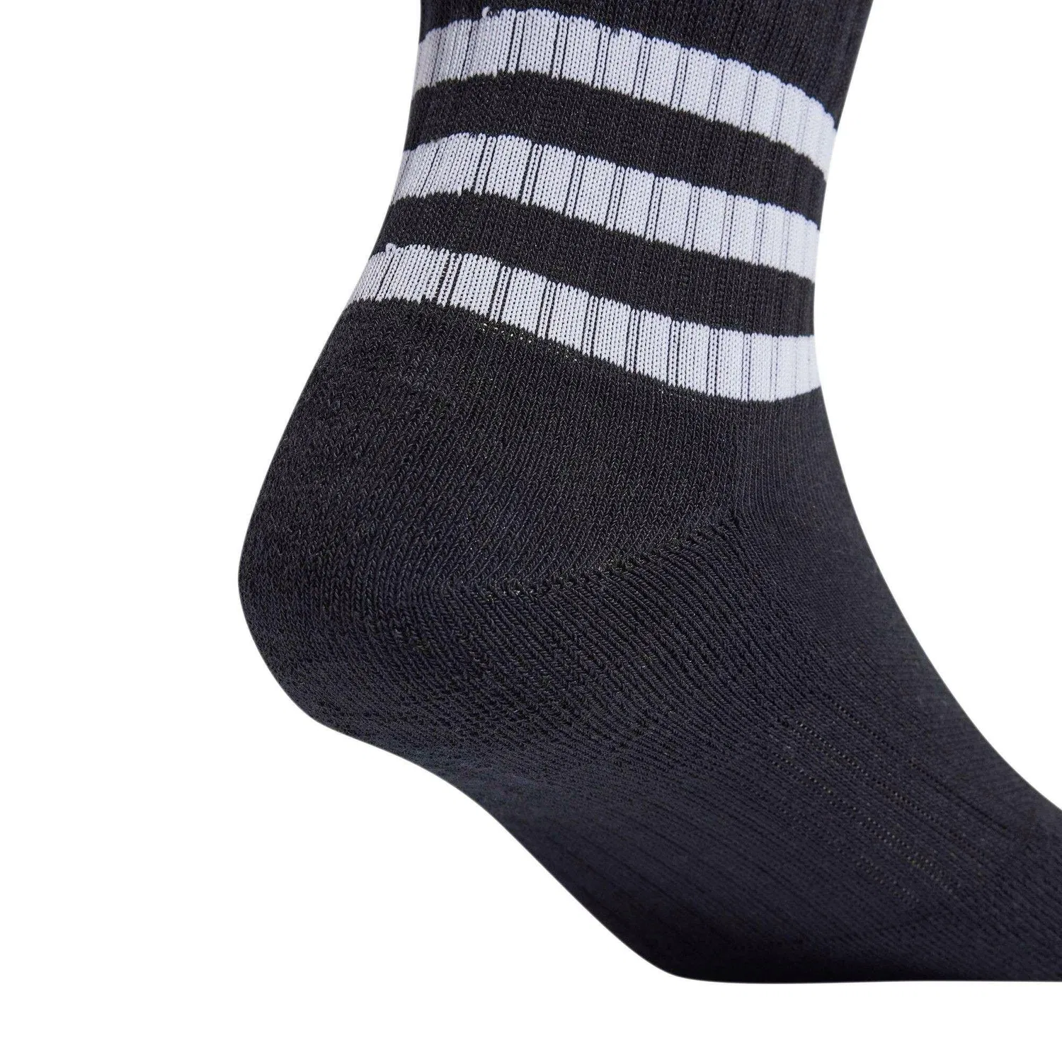 Детские носки с принтом C Sportswear MID 3p Adidas, Medium Grey Heather White Black — фото 3