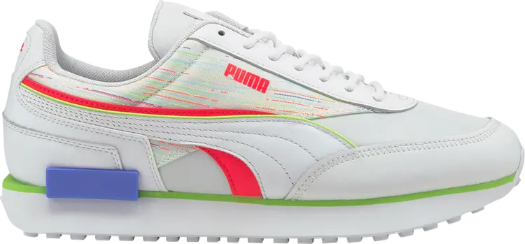 

Кроссовки Puma Future Rider Double Spectra, белый, Белый;серый, Кроссовки Puma Future Rider Double Spectra, белый