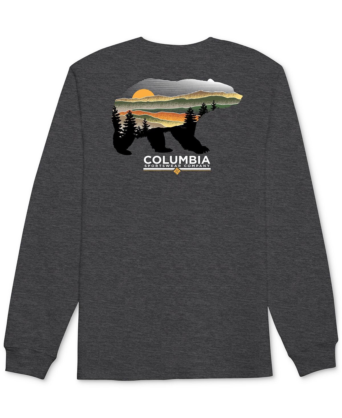 

Мужская футболка sunset kodiak с логотипом и длинными рукавами Columbia, мульти, Серый, Мужская футболка sunset kodiak с логотипом и длинными рукавами Columbia, мульти