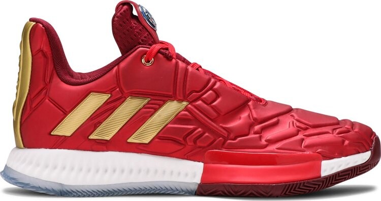 

Кроссовки Adidas Marvel x Harden Vol. 3 J 'Heroes Among Us: Iron Man', красный