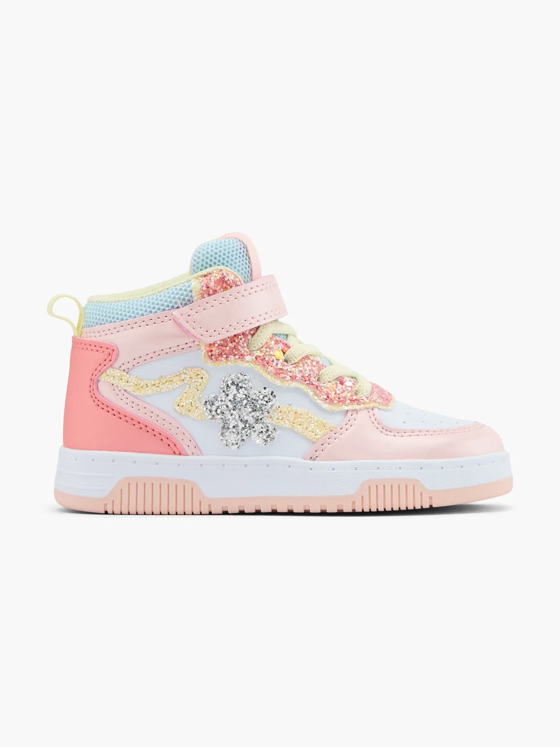 Детские кроссовки высокие Graceland, цвет Rose Gold
