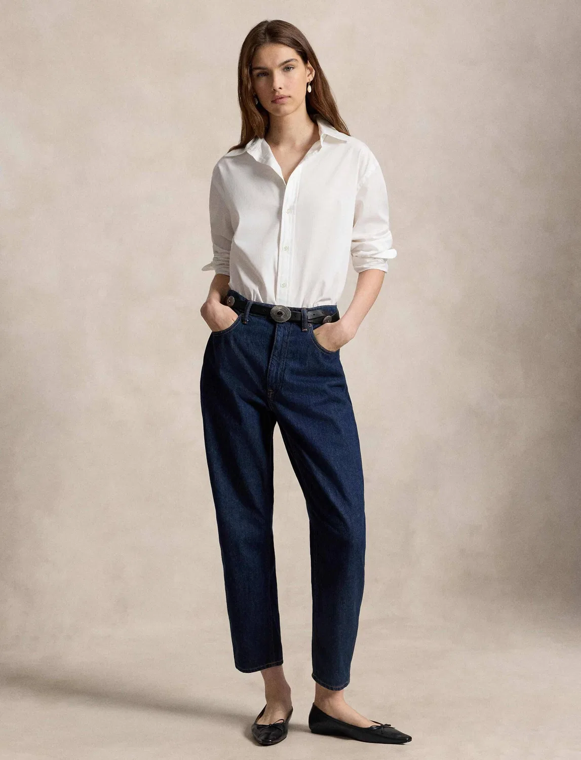 Джинсы зауженные Polo Ralph Lauren, темно-синий — фото 2