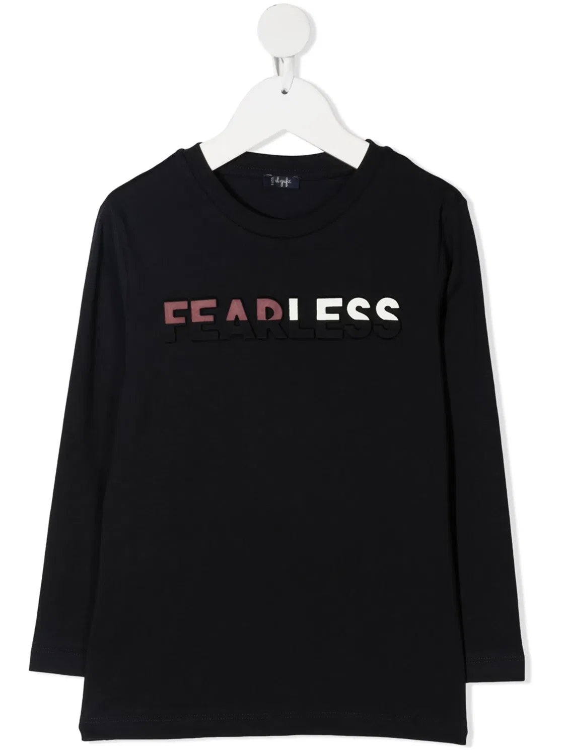 Футболка с графическим принтом Il Gufo, темно-синий