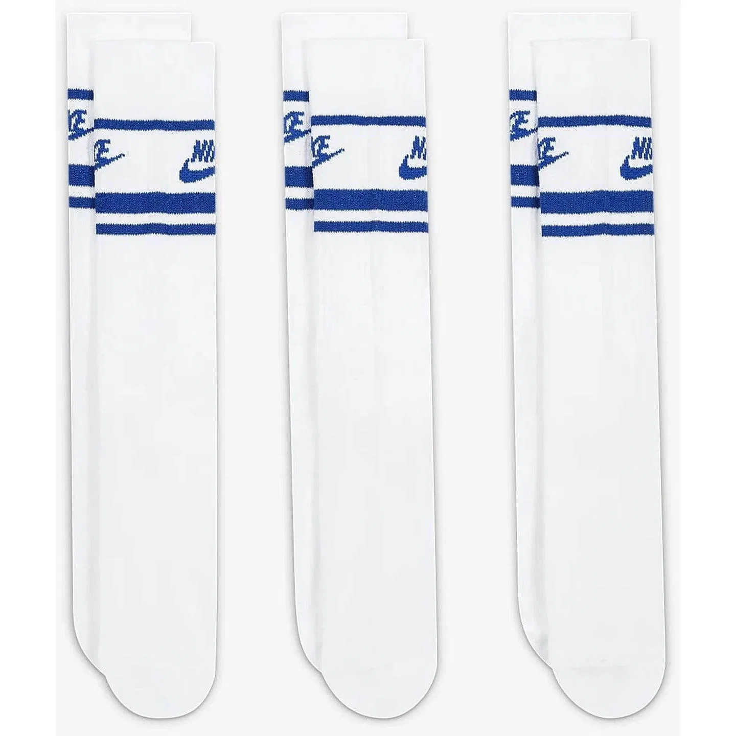 Мужские носки с Dri-FIT технологией Nike Everyday Essential, Цвет Weiss / Kosmosblau — фото 2