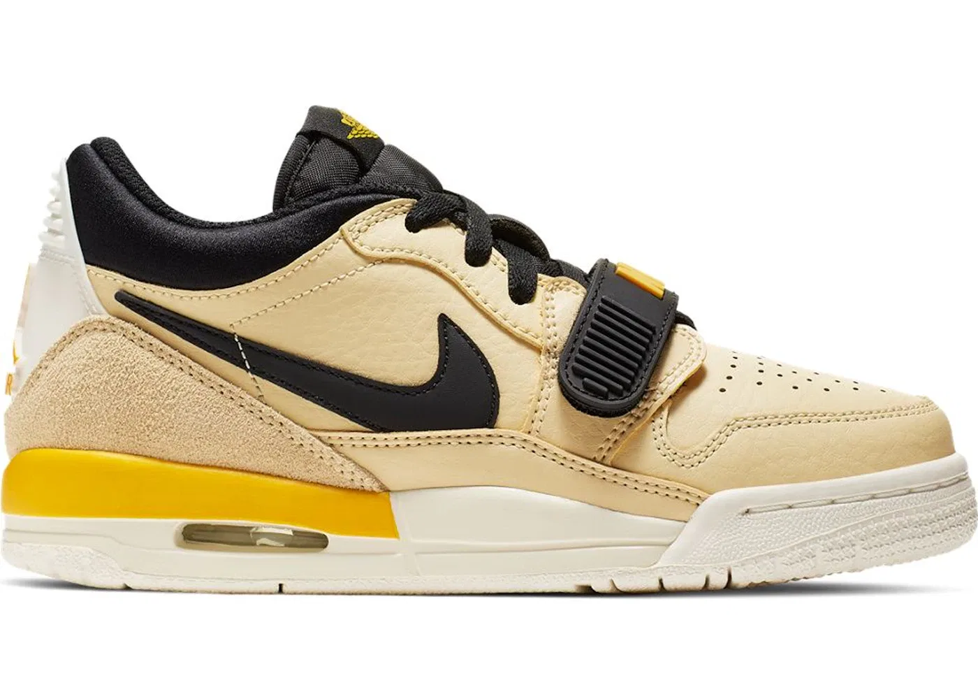 Детские кроссовки Lifestyle с принтом Jordan Legacy 312 Low, Pale Vanilla Amarillo Black Sail