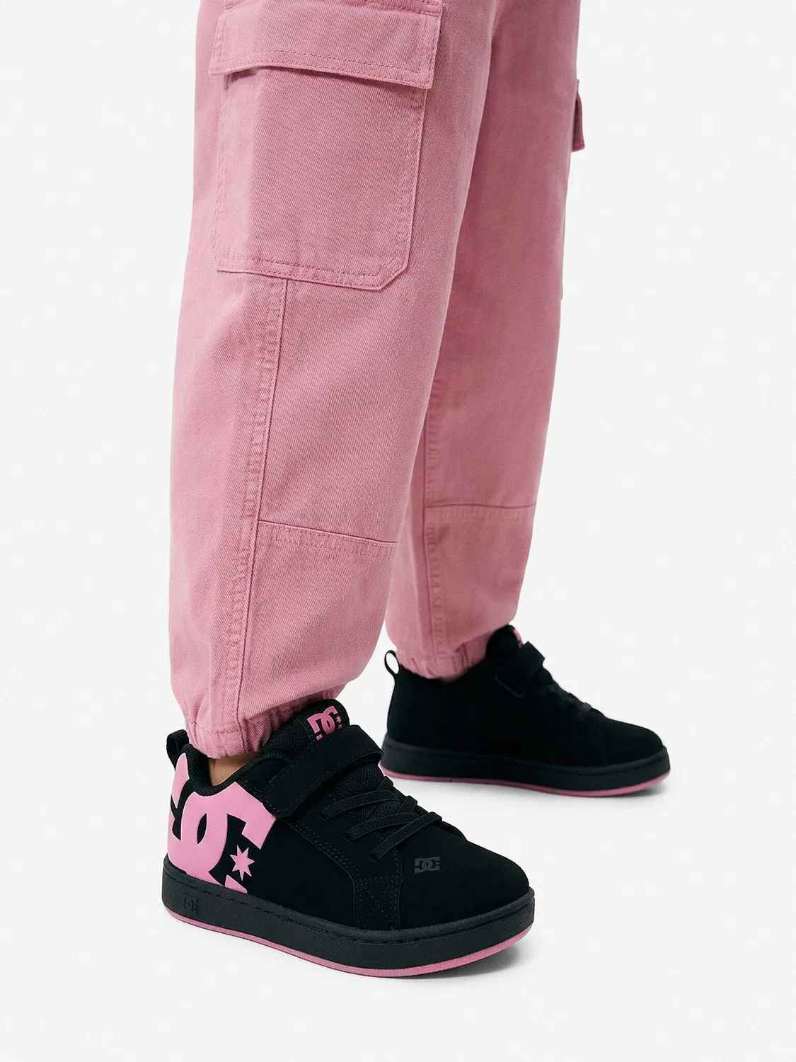 Кроссовки для девочки GRAFFIK ELASTIC TODDLER Dc Shoes, черный