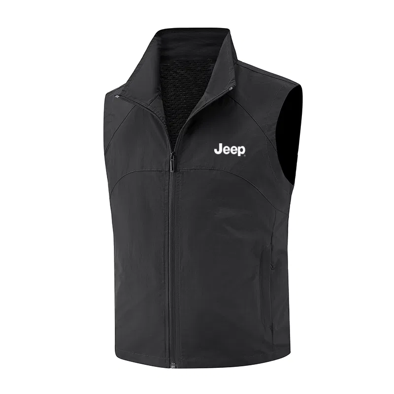 Детский жилет Jeep Stand Collar Moderate Workwear, Black