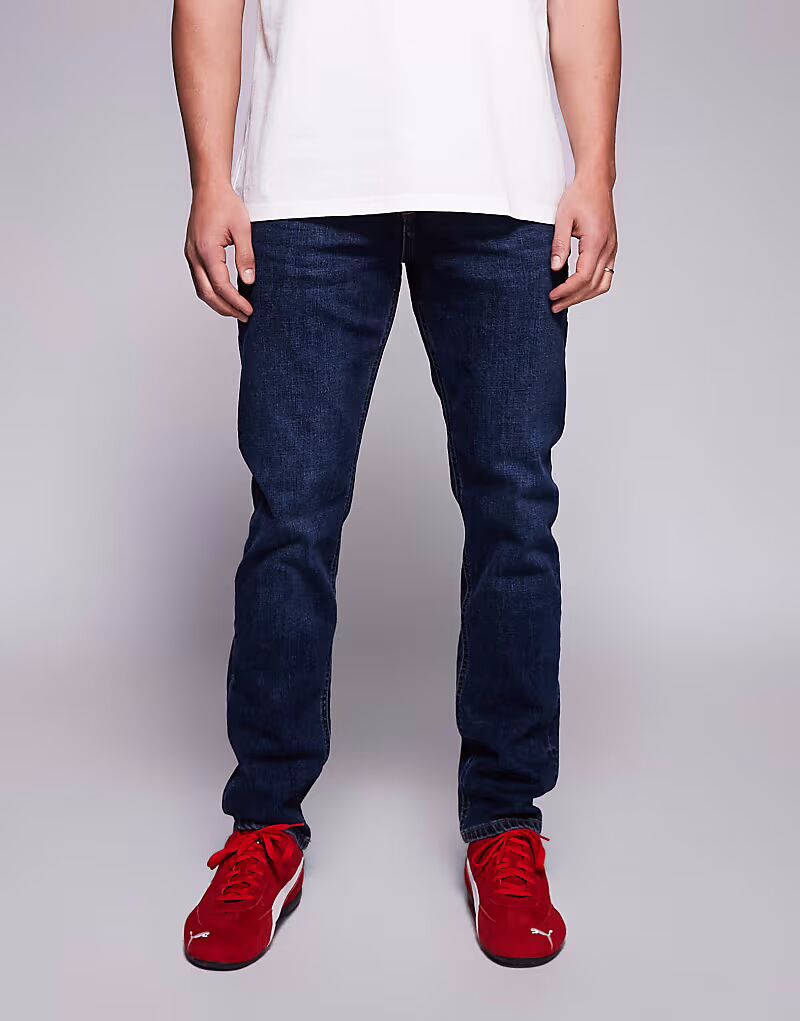 

Джинсы River Island slim fit темно-синего цвета