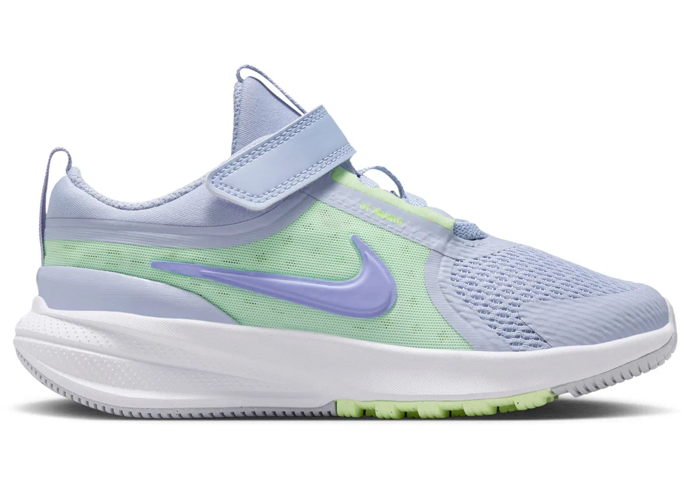 Детские кроссовки спортивные Nike Star Runner 5, Ghost Barely Volt Football Grey Light Thistle