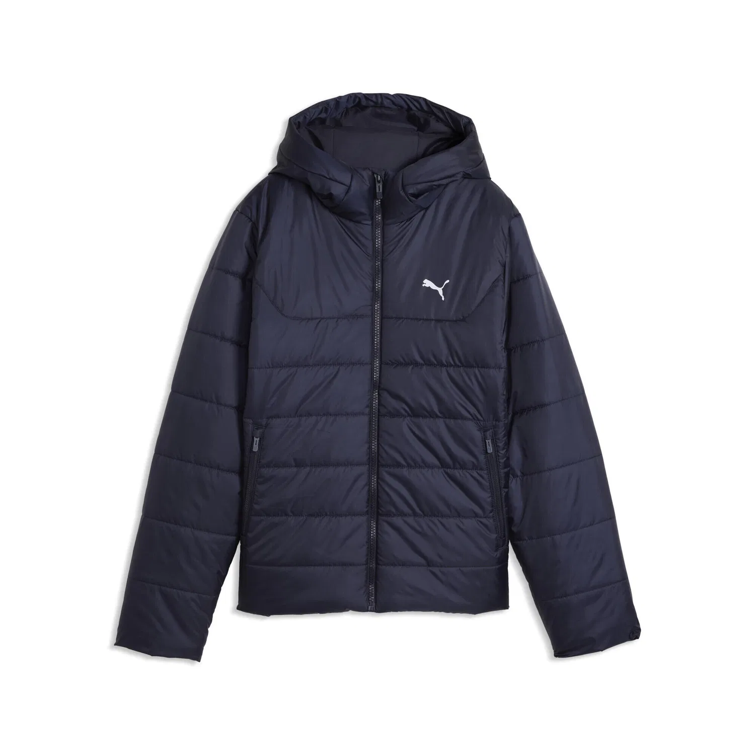 Детская утепленная куртка-худи Essentials Puma, Navyblau