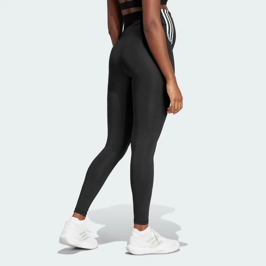 Леггинсы для беременных с длиной до щиколотки Optimé Essentials adidas, Черный — фото 2