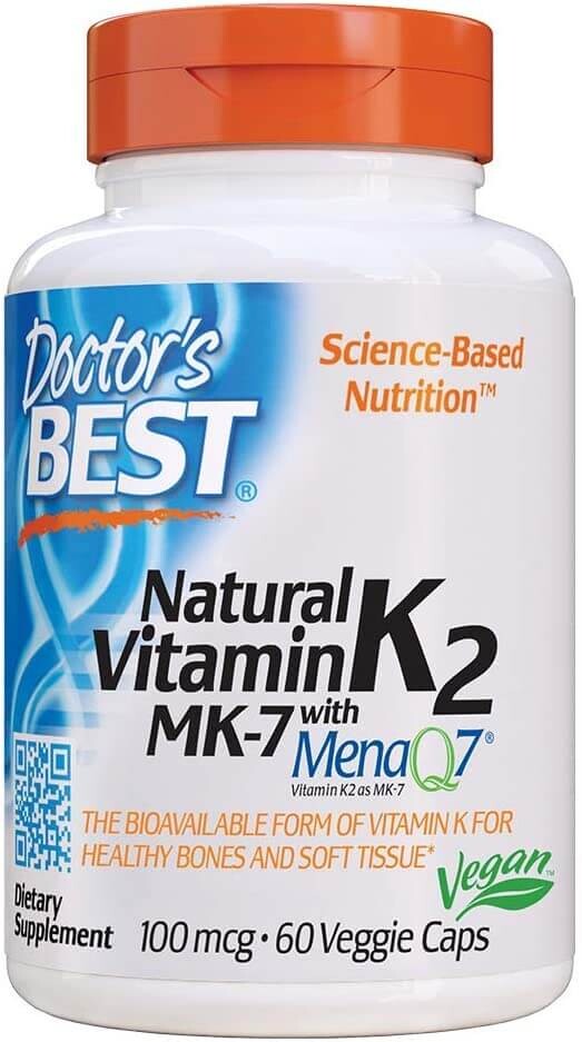 

Витамин К-2 Doctor's Best 100 мкг, 60 капсул