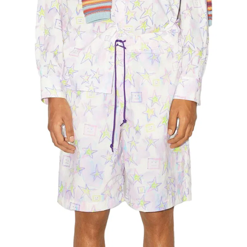 Шорты Casual Shorts Acne Studios, Multicolor — фото 3