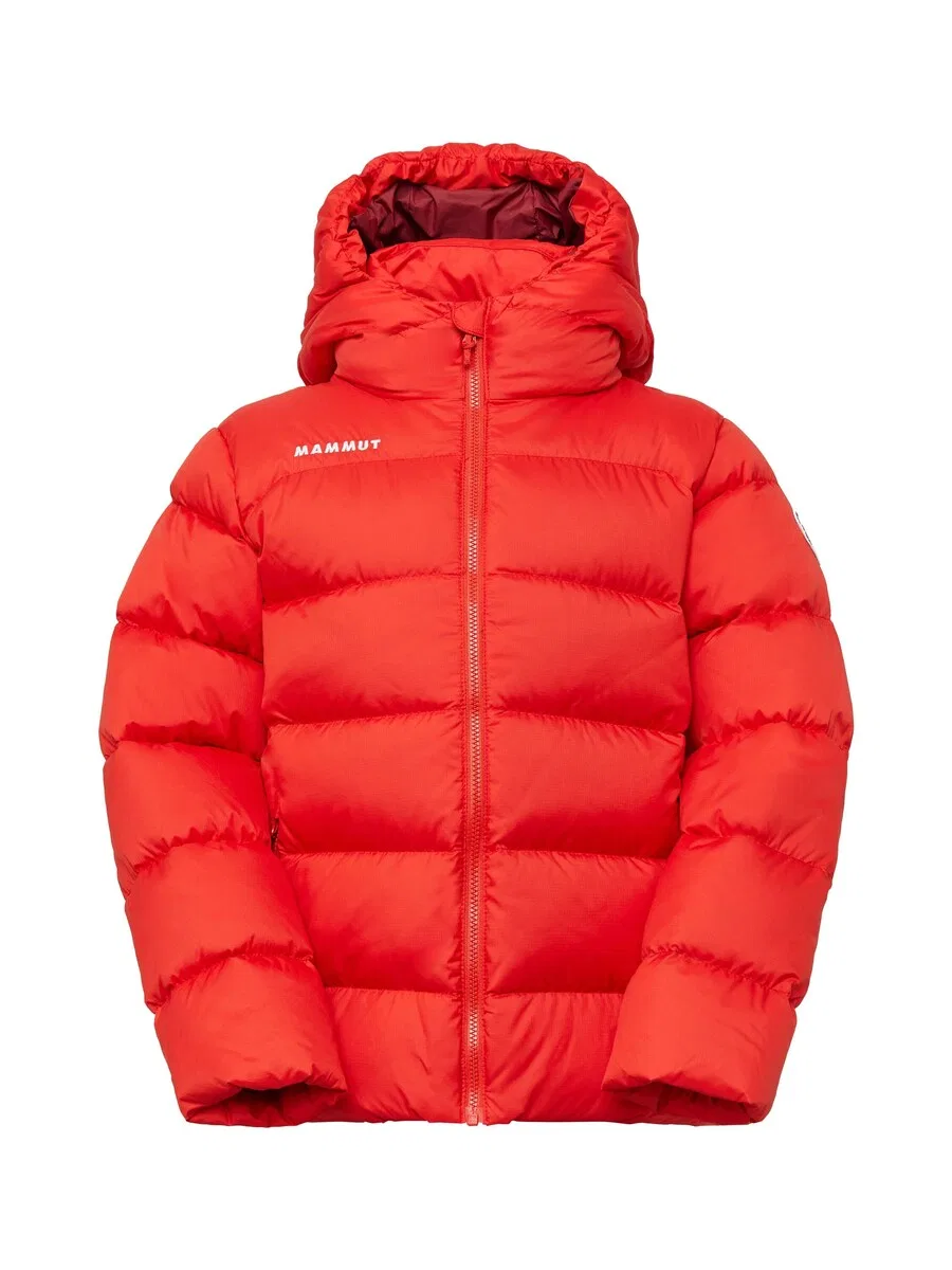 Зимняя куртка MAMMUT оранжево-красного цвета