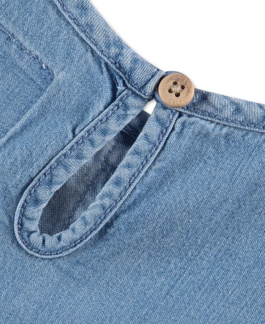Платье-пузырь с коротким рукавом, комплект из 2 предметов Levi's, Blue — фото 4