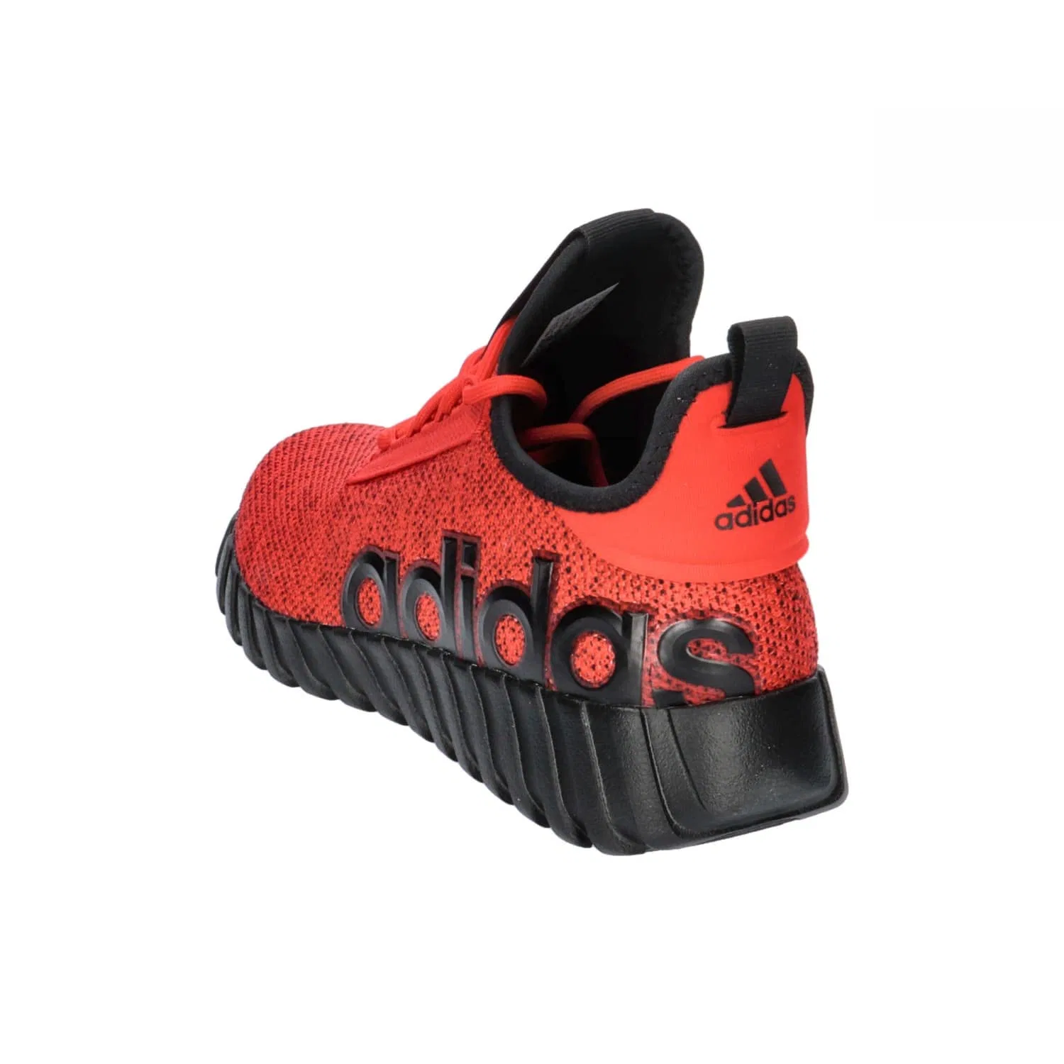 Детские кроссовки с текстурным верхом Adidas Kaptir 3.0 K, Better Scarlet Core Black Core Black — фото 4