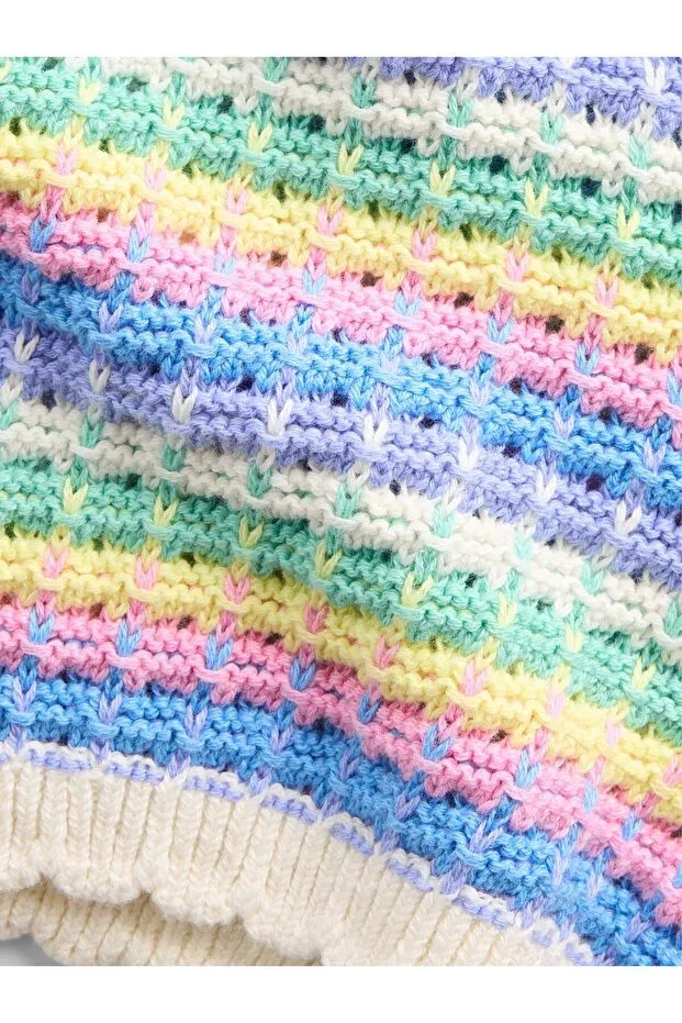 Детские шорты для девочек вязаные Gap, Multicolor-002 — фото 2