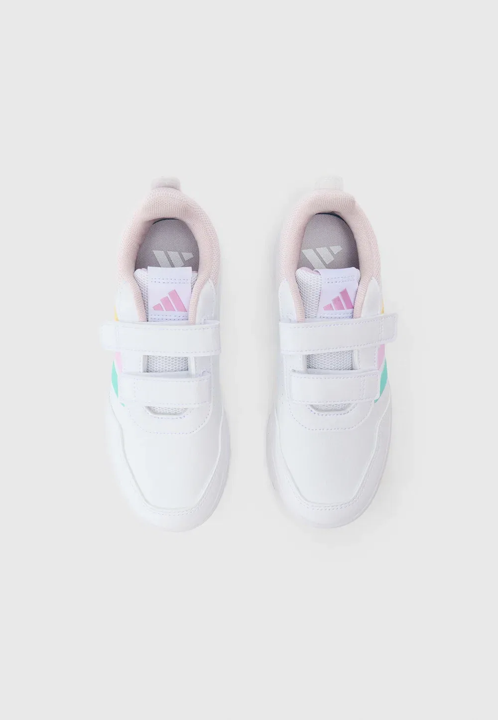 Кроссовки Tensaur sport 3.0 cf k унисекс - тренировочные кроссовки Adidas Performance, White/Bliss Lilac/Clear Pink — фото 4