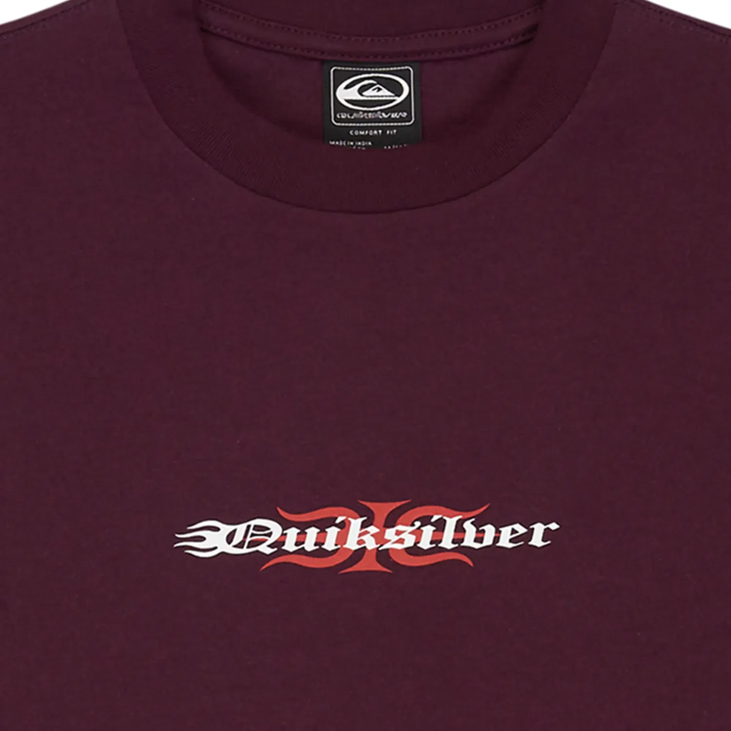 Детская футболка для мальчиков с коротким рукавом Mercury Flaming Heat Quiksilver, Purple — фото 3