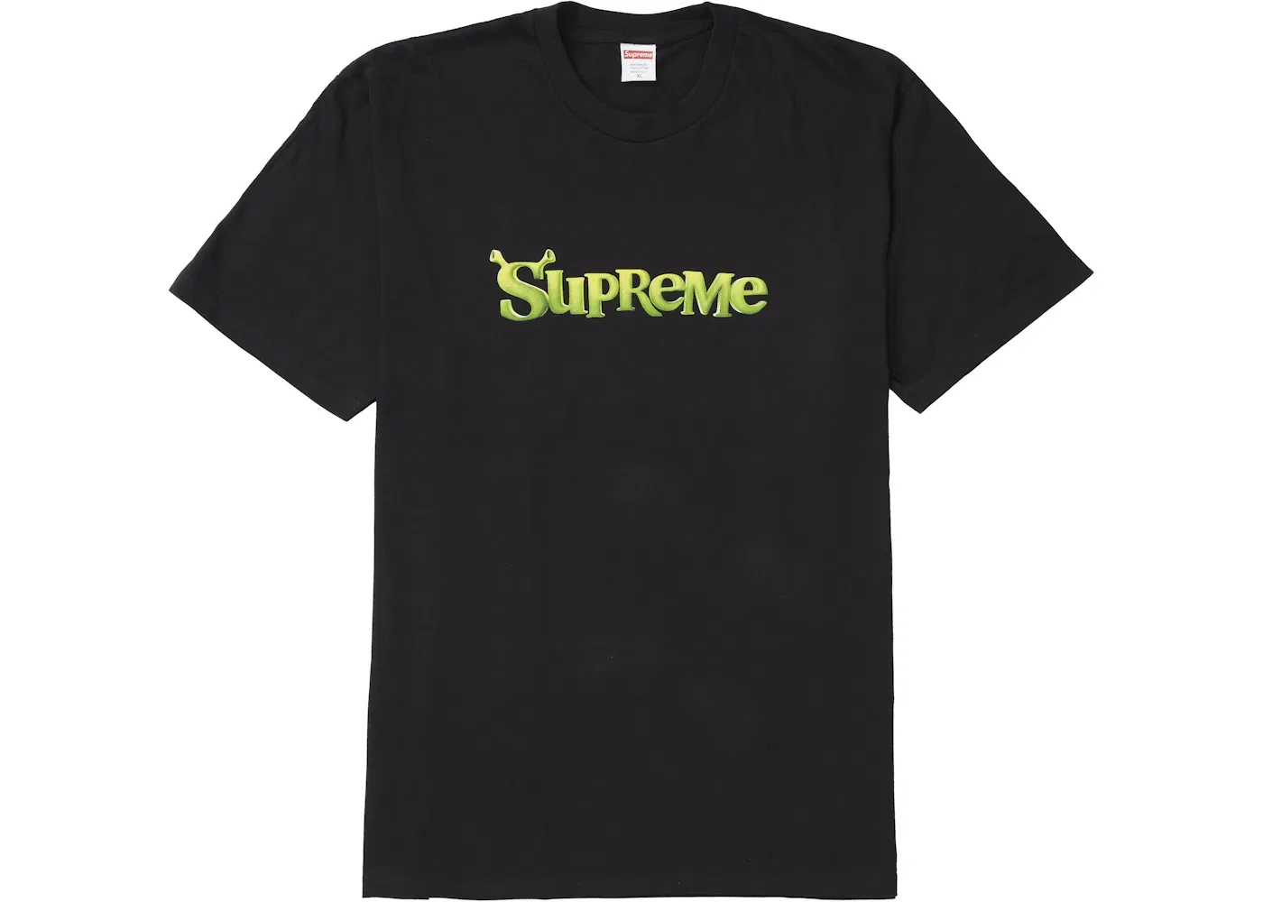 Мужская футболка с принтом Supreme Shrek Tee, Black