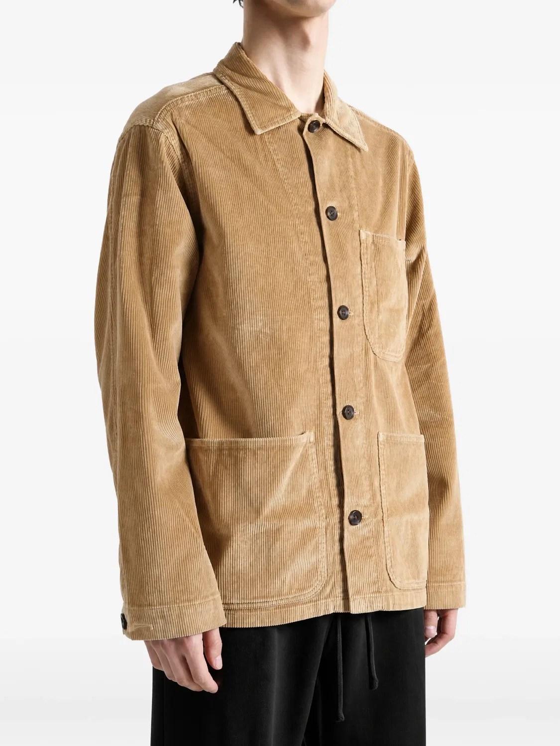 Вельветовая куртка-рубашка Polo Ralph Lauren, нейтральные — фото 2