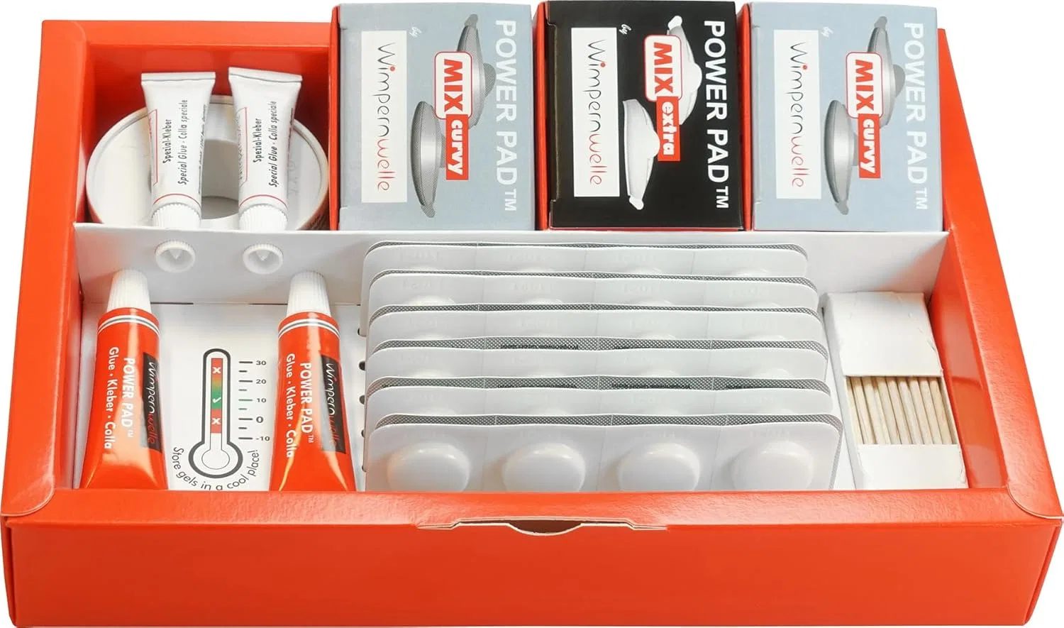 Набор для ламинирования ресниц Wimpernwelle Power Pad Set