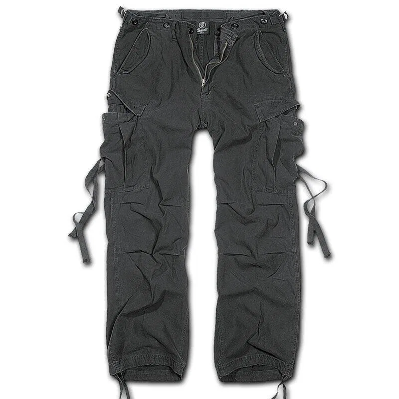 Мужские брюки M65 Vintage Pants Brandit, Black