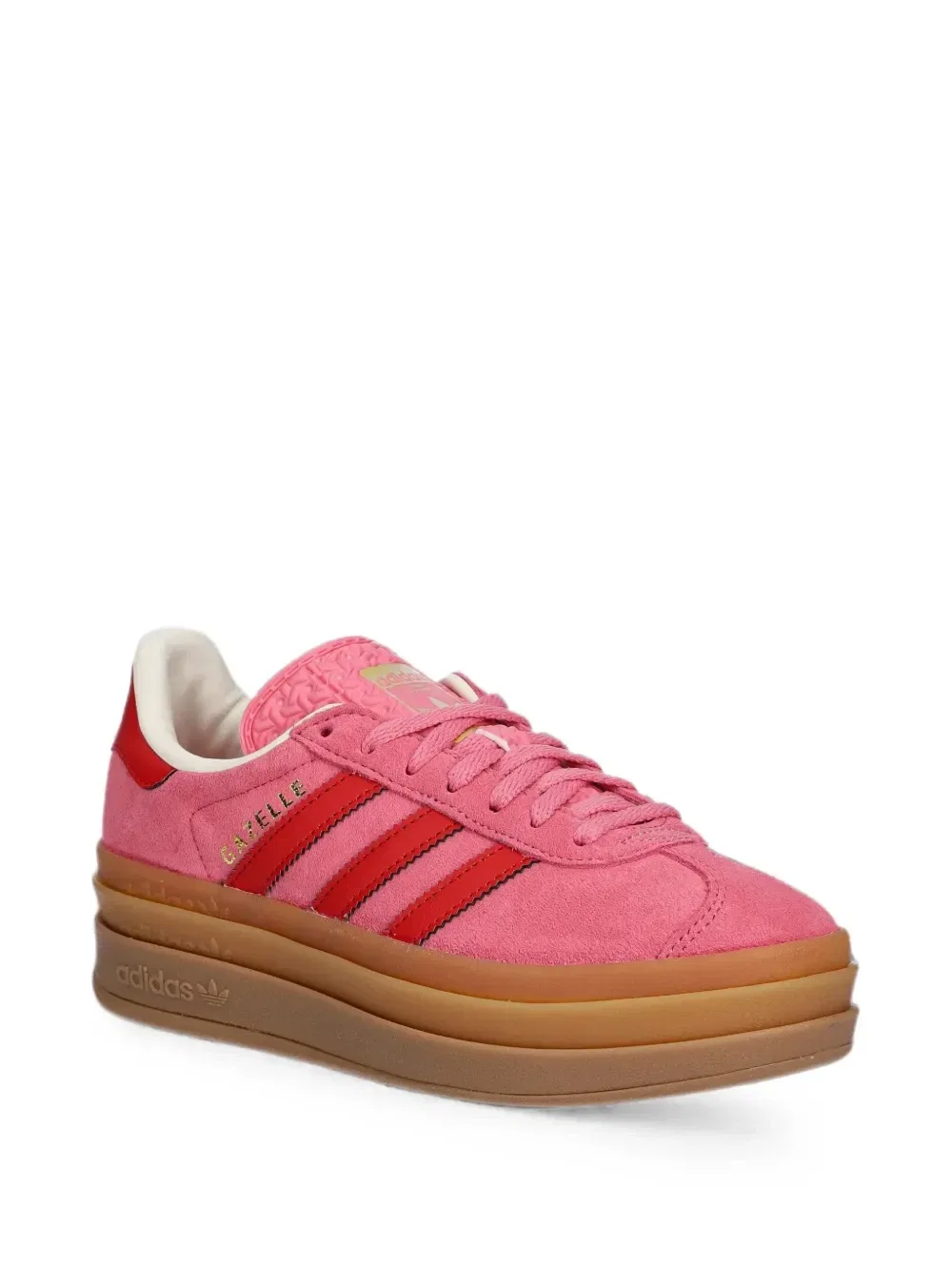 Кроссовки Gazelle Bold на платформе Adidas Kids, розовый