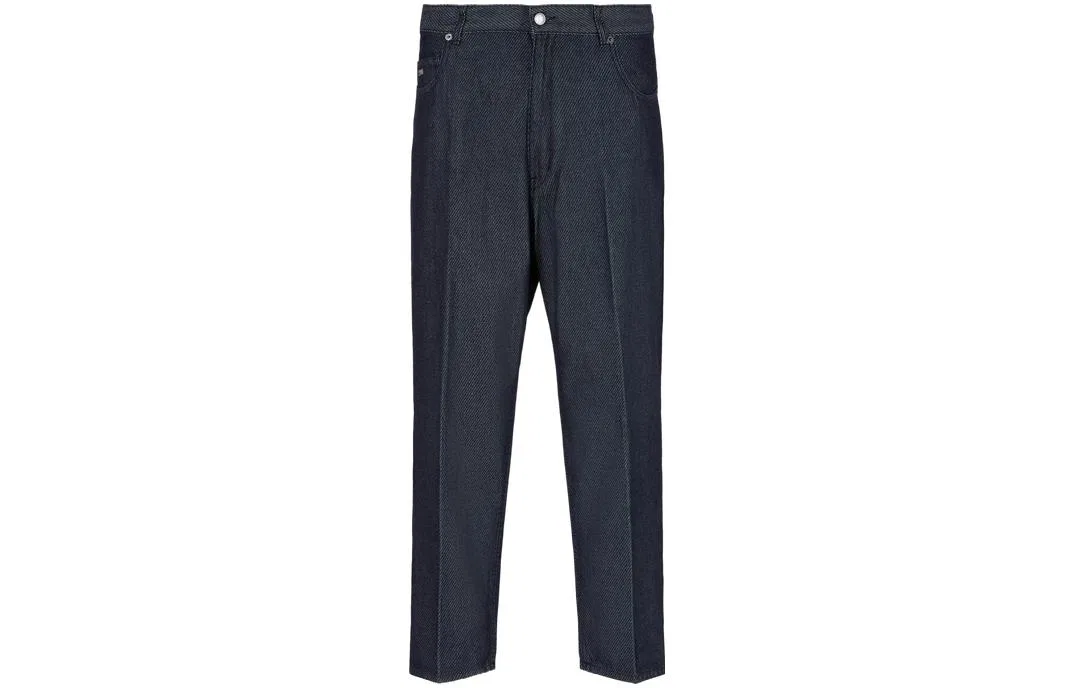 Мужские джинсы темно-синие SS24 Jeans EMPORIO ARMANI