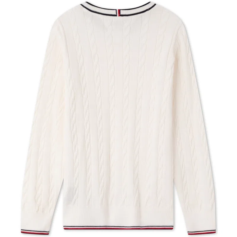 Свитер с круглым вырезом Tommy Hilfiger, Navy Blue — фото 4