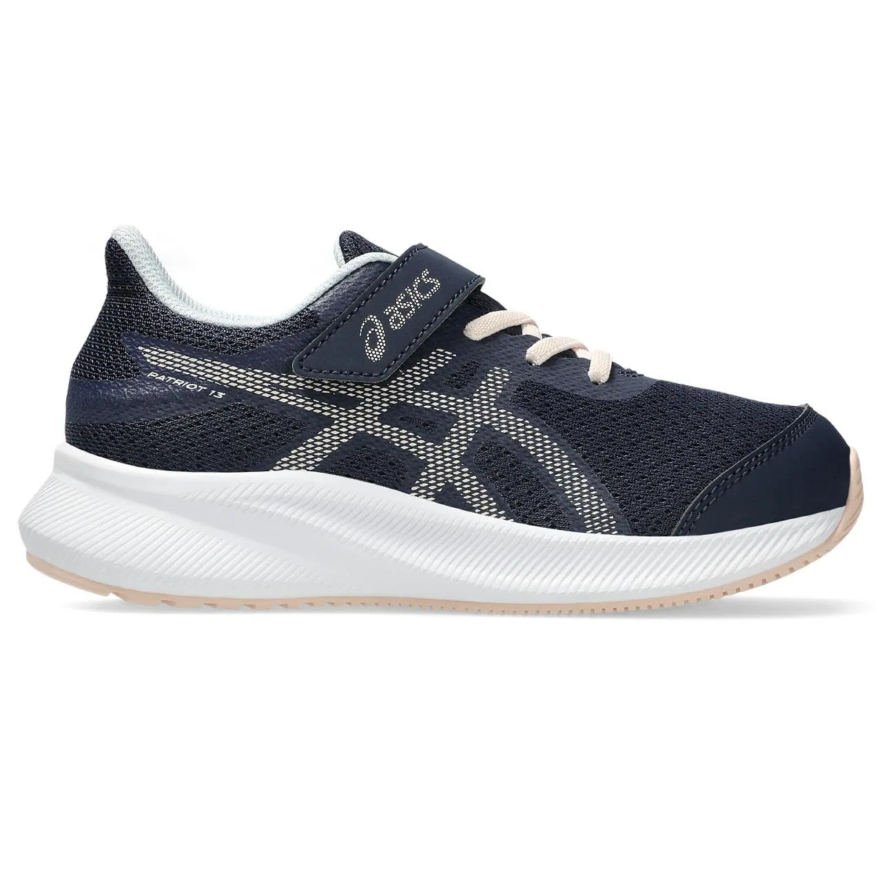 Детские кроссовки для мальчиков с сетчатым верхом Patriot 13 Ps ASICS, Midnight Pearl Pink — фото 3