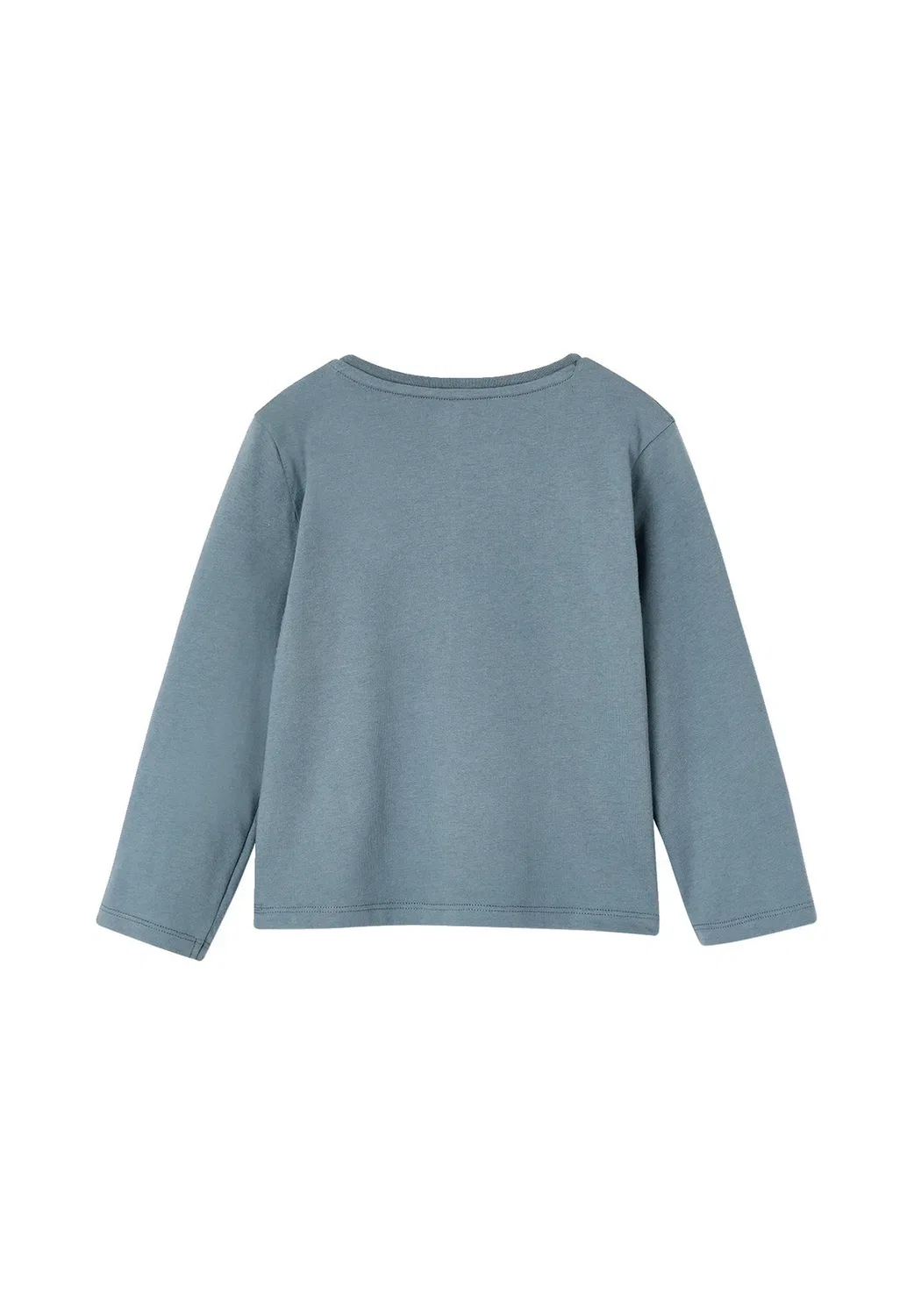 Mädchen langarmshirt mit рельеф-герц - топ с длинными рукавами Vertbaudet, Grün — фото 2