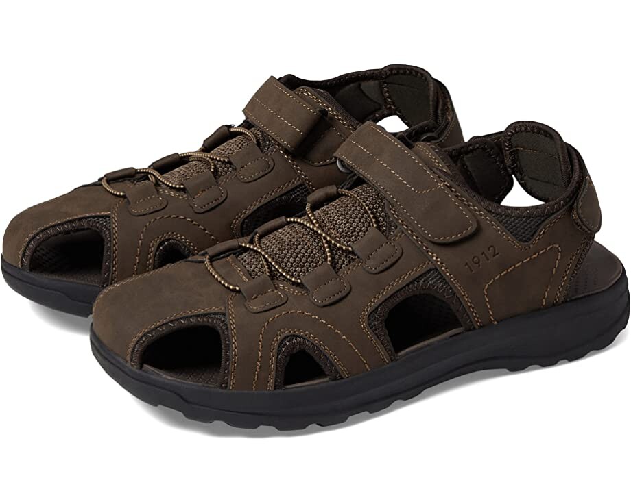 

Сандалии Huck Sport Closed Toe Fisherman Sandal Nunn Bush, коричневый