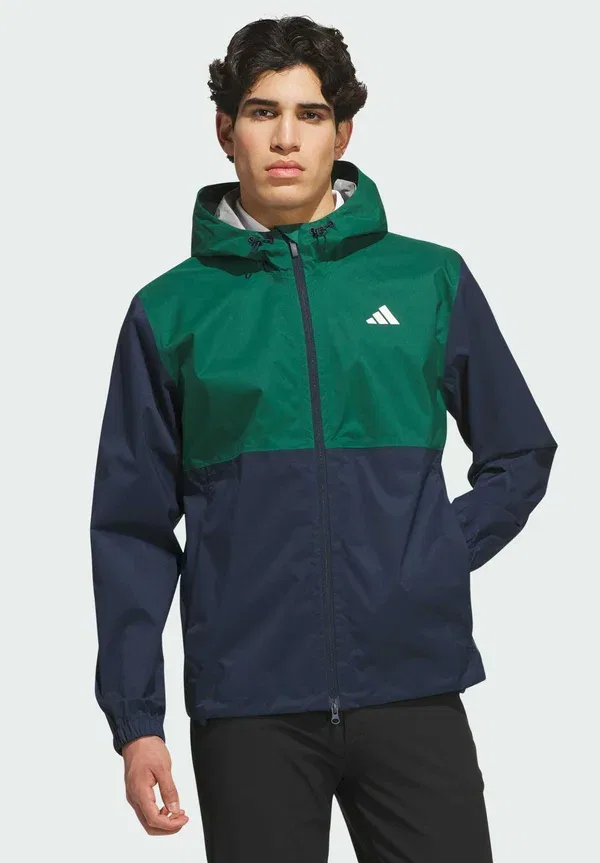 Куртка Ultimate365 climaproof на молнии - водонепроницаемая куртка Adidas Performance, темно-синий