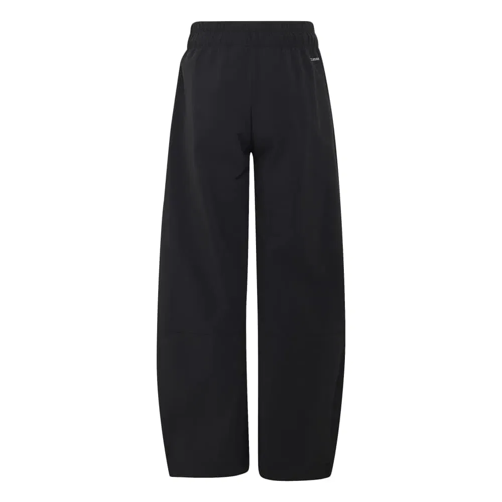 Детские спортивные штаны свободного кроя Z.N.E. Woven Travel Track Adidas, Black — фото 2