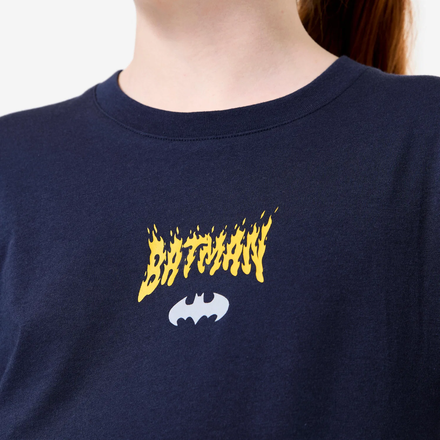 Детская футболка с принтом Batman Decathlon, Stahlblau Currygelb — фото 3
