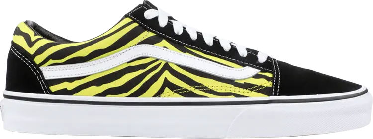 

Кеды Vans Old Skool Zebra, желтый