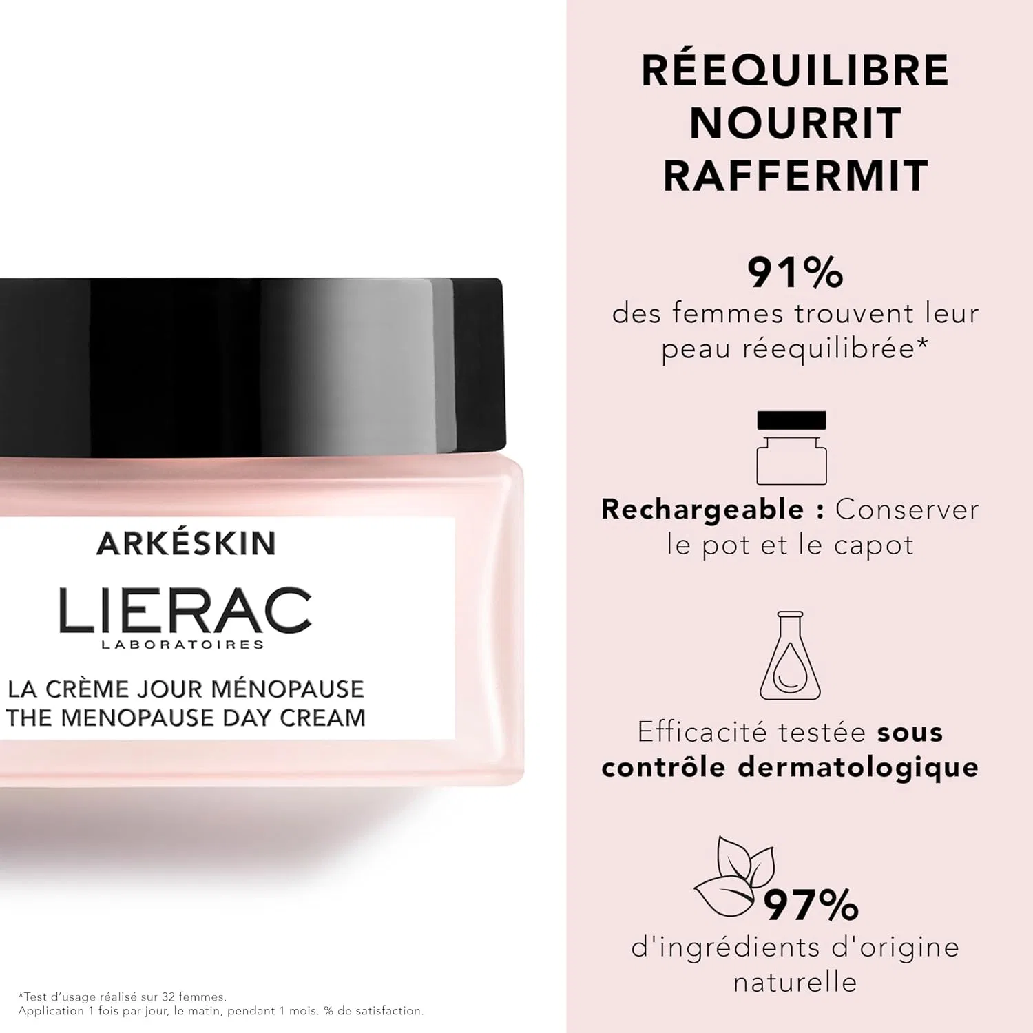 Крем для лица Lierac — Дневной «Arkéskin Menopause» от, 50 мл — фото 2