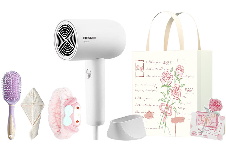 

Фен для волос Poree, PH1621 Exclusive Valentine's Day Gift Bag Set