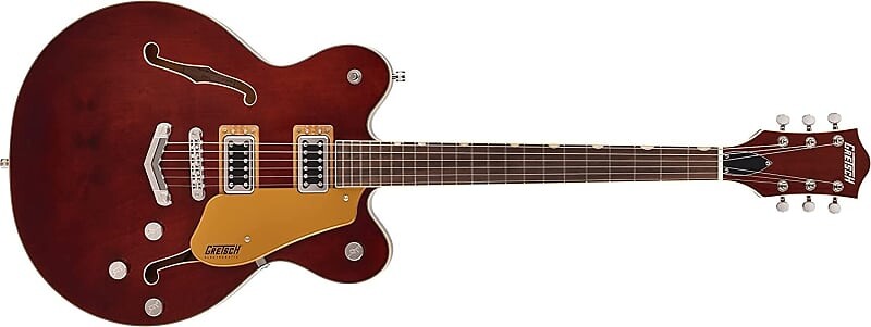 

Электрогитара Gretsch G5622 Electromatic Center Block Double Cut с V-Stoptail - состаренный орех G5622 Electromatic Center Block Double-Cut with V-Stoptail Electric Guitar -