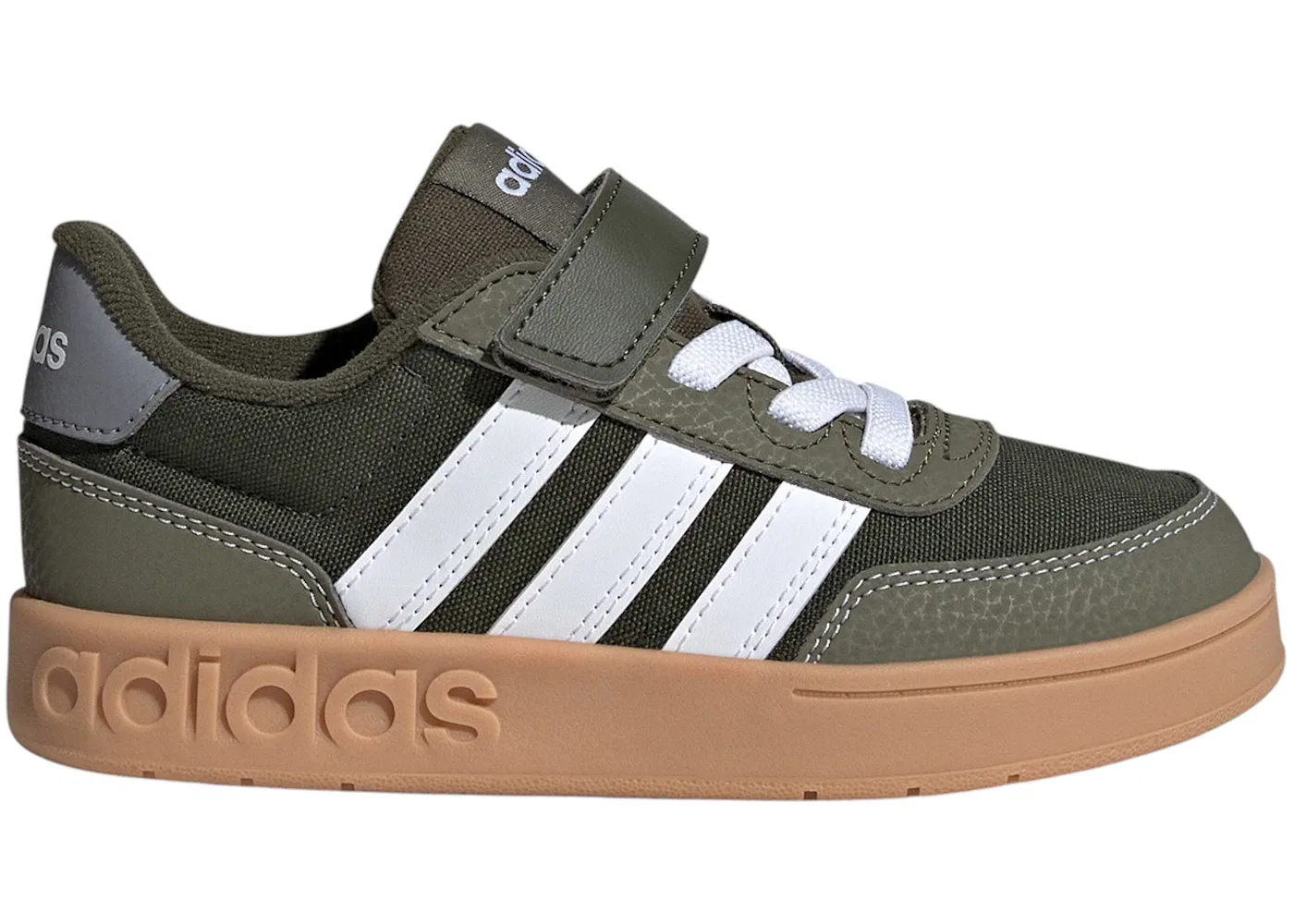 Детские кроссовки Lifestyle Adidas Breakbase, Night Cargo/Cloud White/Olive Strata