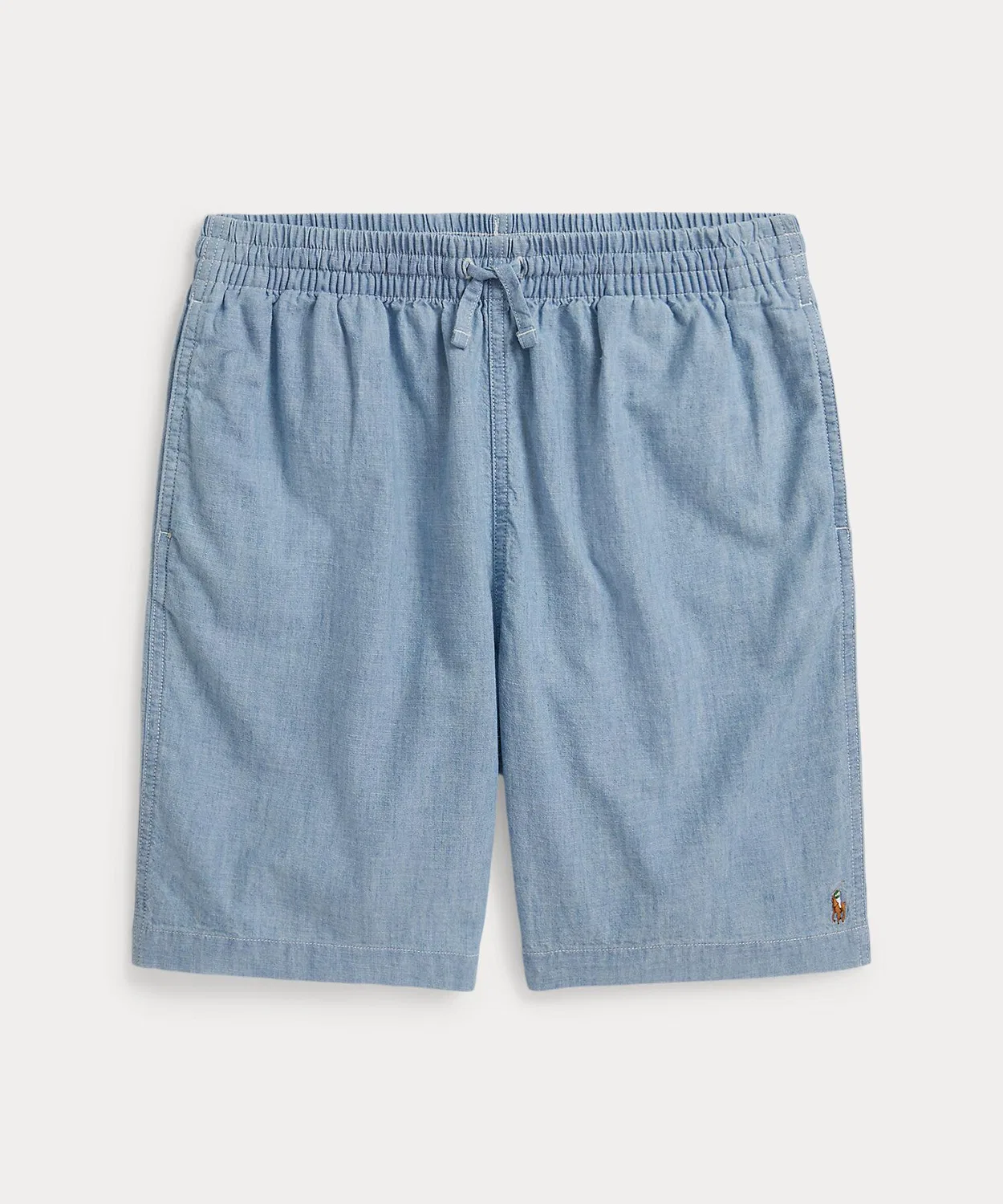 Детские шорты оверсайз с вышивкой пони Polo Ralph Lauren Childrenswear, Blue