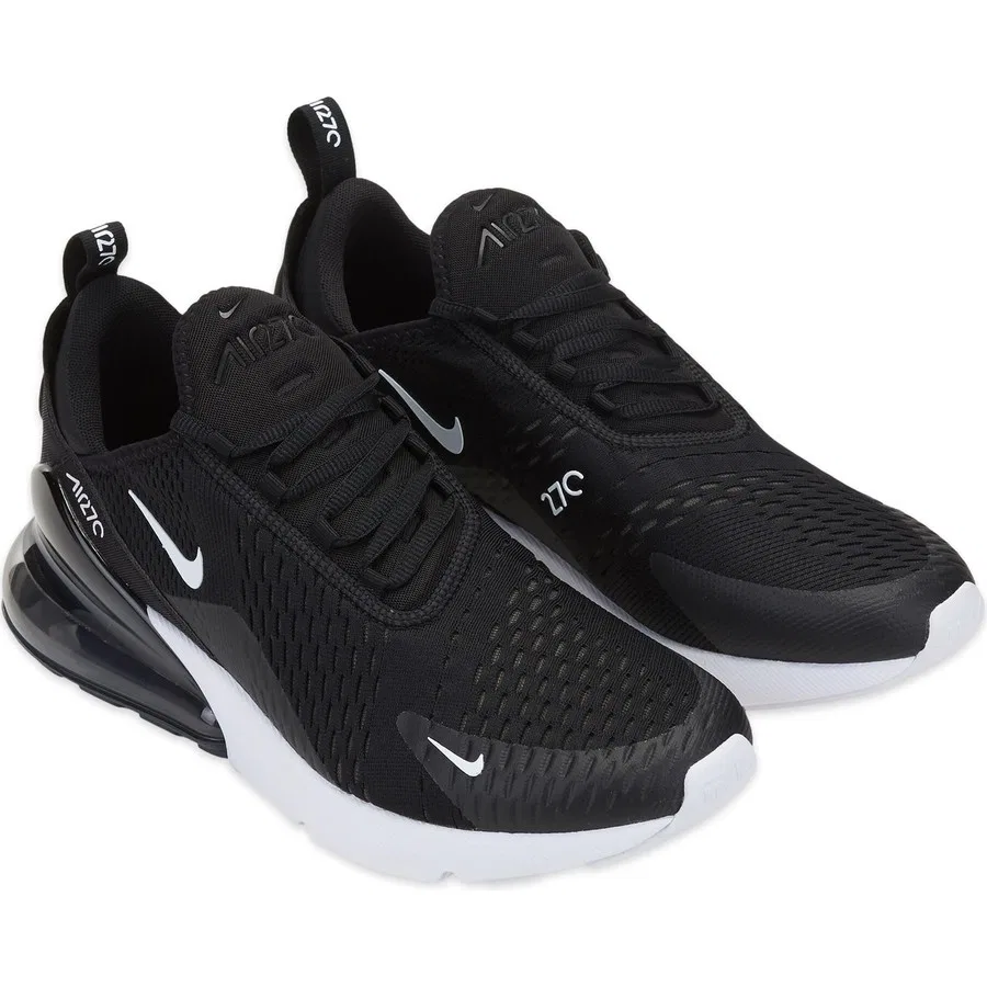 Кроссовки с логотипом Air Max 270 Nike, Бело-черный — фото 2