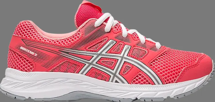 

Лимитированные кроссовки contend 5 gs 'pink cameo' Asics, розовый