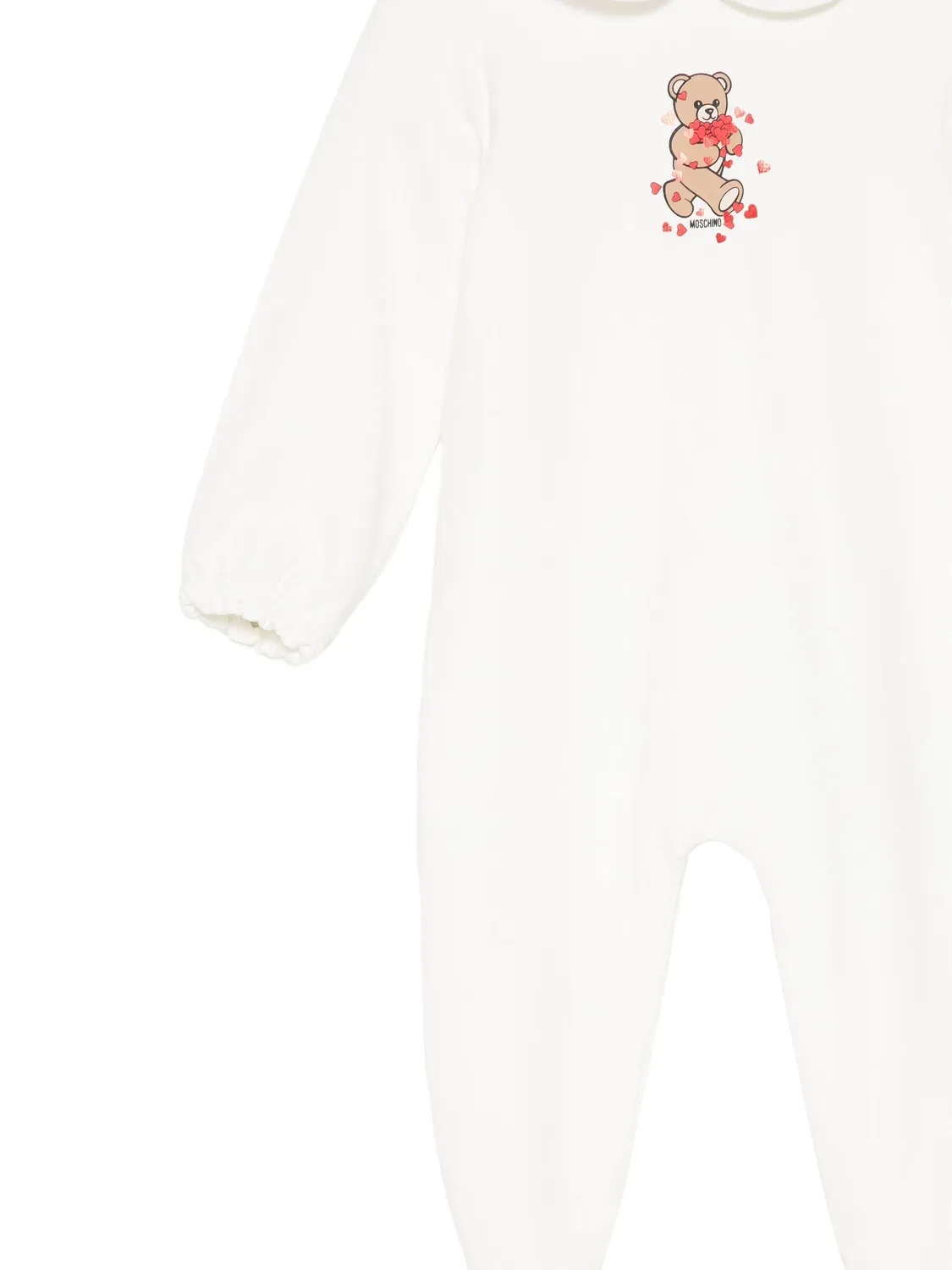 Комплект для новорожденного с принтом Teddy Bear Moschino Kids, белый — фото 2