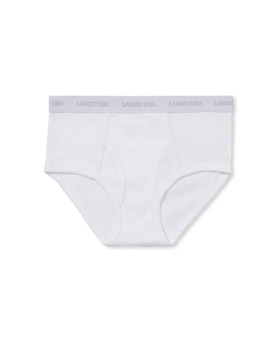 Комплект трусов для мальчиков, 5 шт., с принтом Lands' End, White/Gray/Black — фото 2